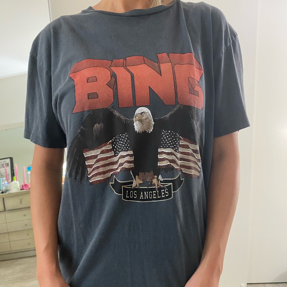 Anine Bing eagle tee
